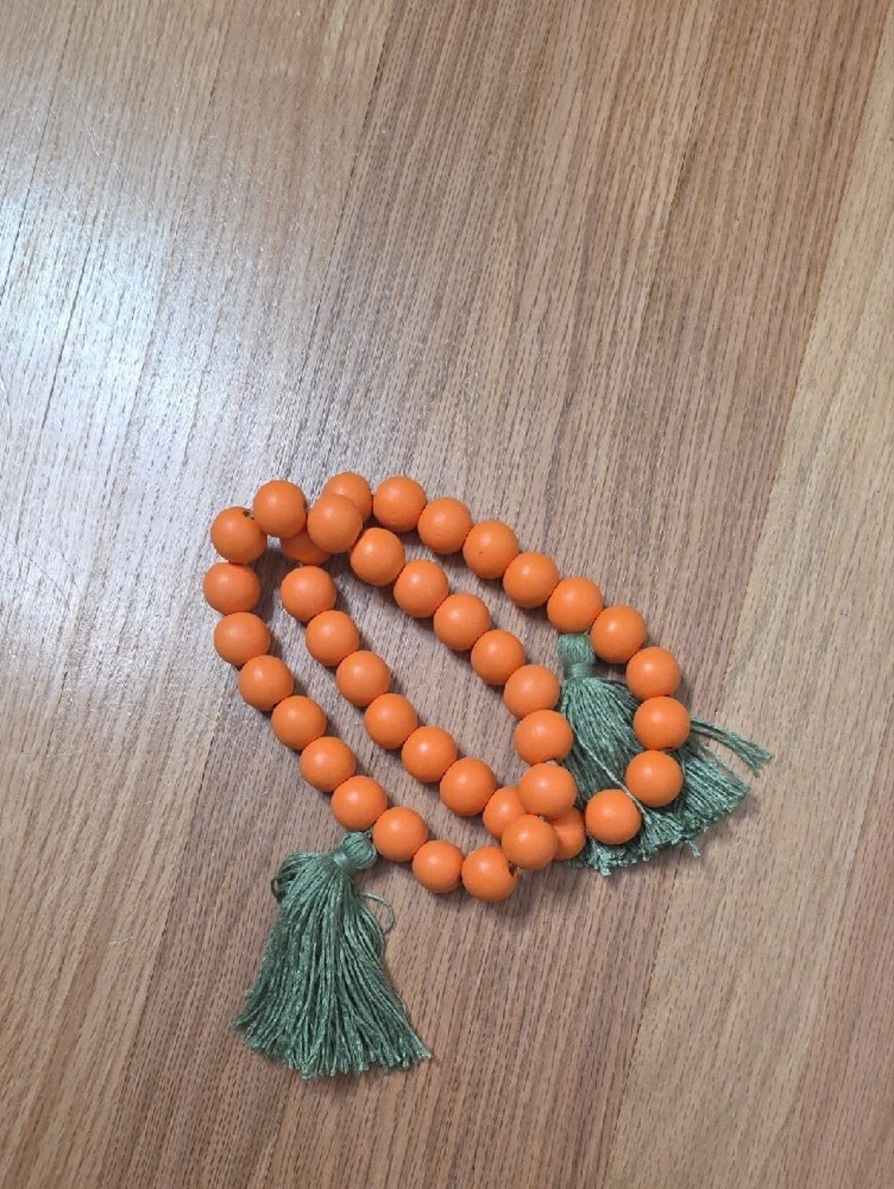 Orange Decor Beads - Picture 2 of 2
